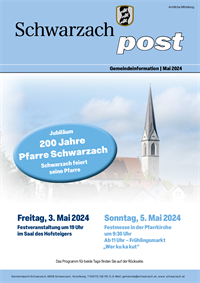 Schwarzach-Post Mai 2024